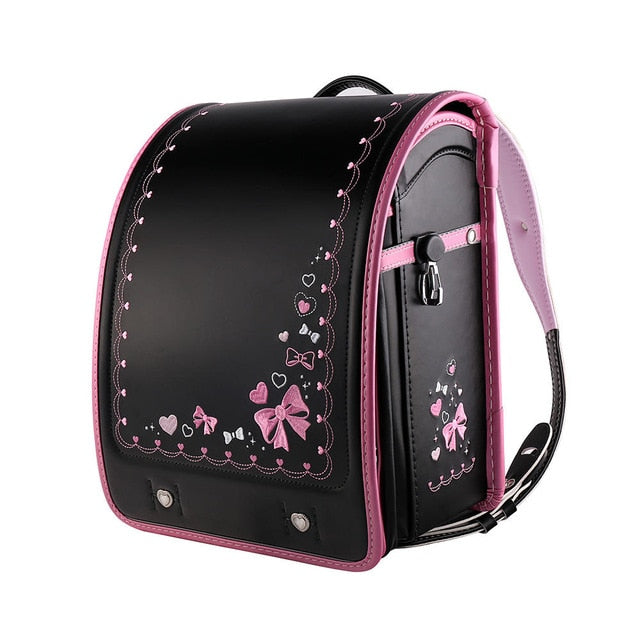 Coulomb Children School Bag For Girls Kid Orthopedic Backpack
